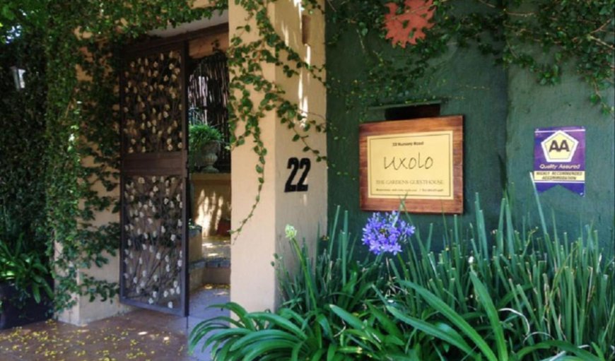 Welcome to Uxolo Guest House in Highlands, Johannesburg (Joburg), Gauteng, South Africa