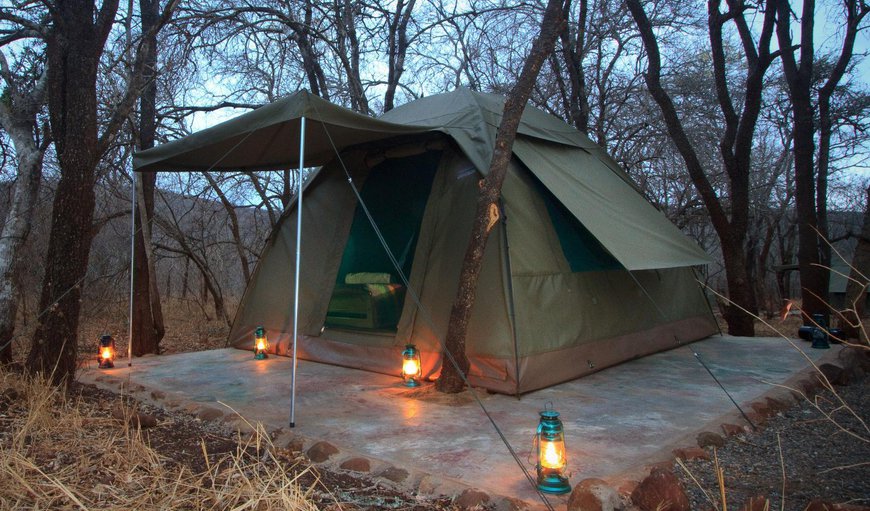 Rustic Bush Camp - Self Catering: Tent exterior