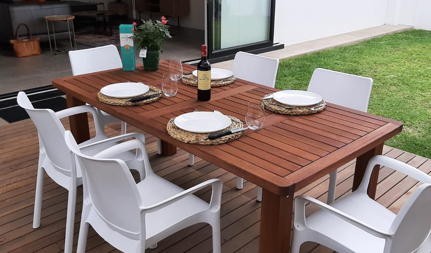 Patio with BBQ & Seating in Sheffield Beach, Ballito, KwaZulu-Natal, South Africa
