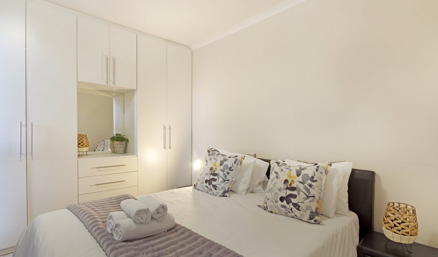 Luxury Self-catering Apartment: The bedrooms boasts luxurious decor, a queen-size bed in the main room