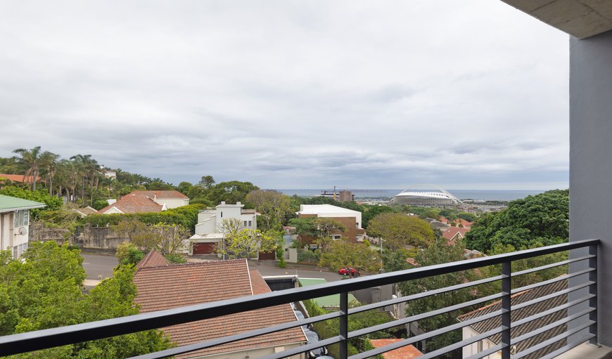 View from the balcony in Morningside, Durban, KwaZulu-Natal, South Africa