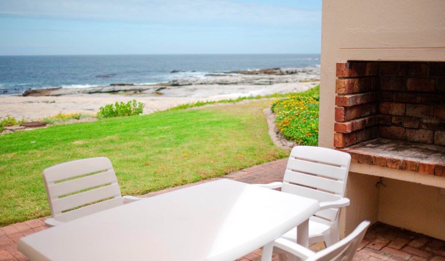 Patio and braai area