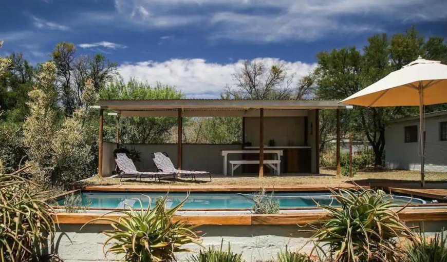 Swimming pool in Prince Albert, Western Cape, South Africa