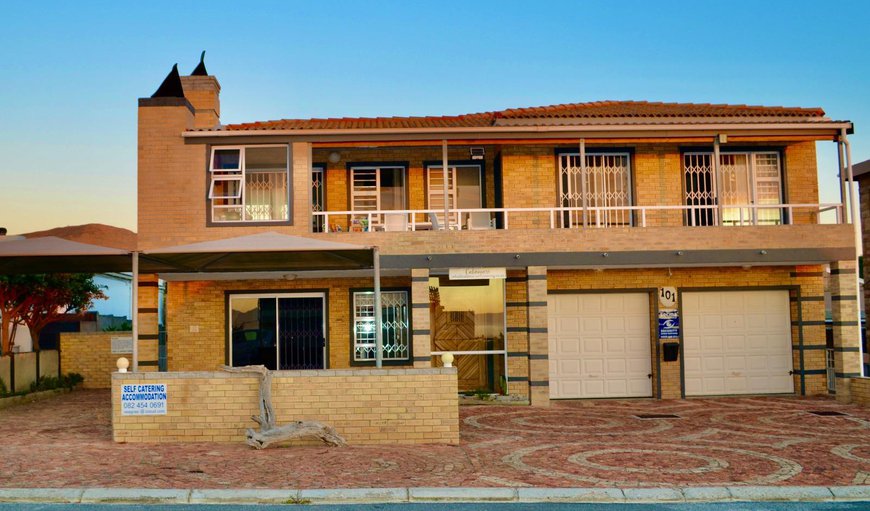 Facade or entrance in De Kelders, Gansbaai, Western Cape, South Africa