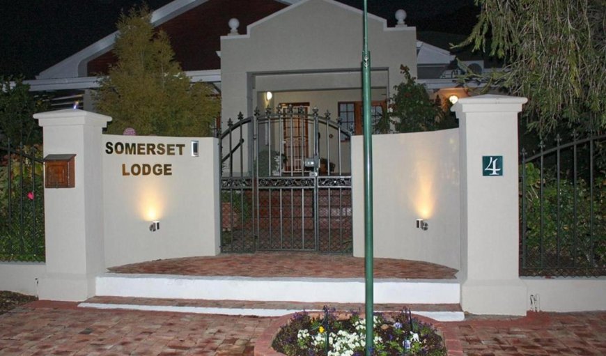 Facade or entrance in Montagu, Western Cape, South Africa