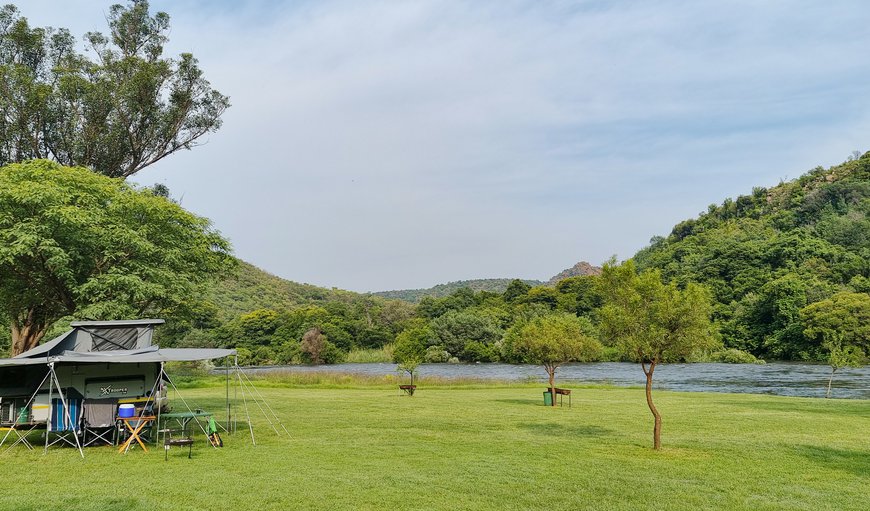 Campsite: Camp next to the Olifants River