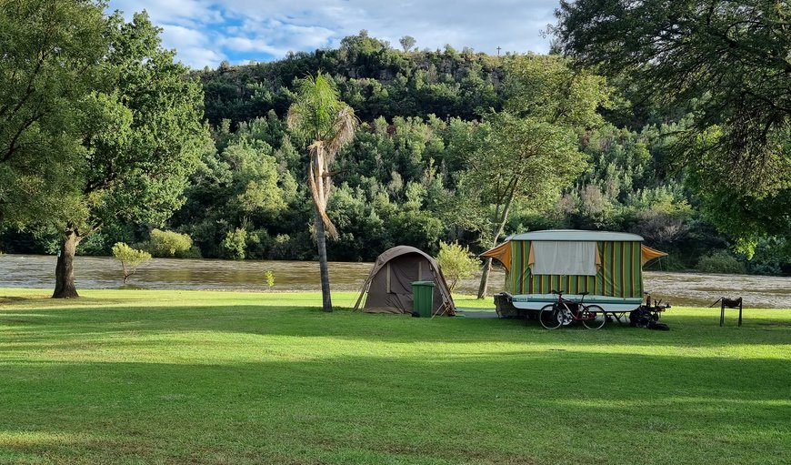 Campsite: Camp next to the Olifants River