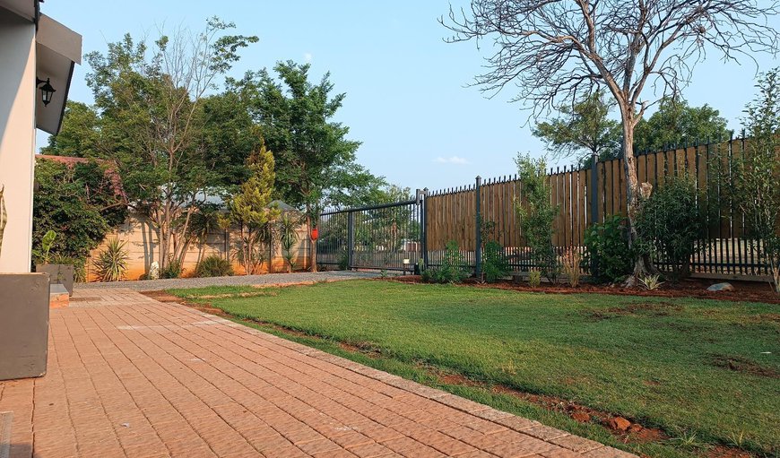 Garden in Fichardtpark, Bloemfontein, Free State Province, South Africa