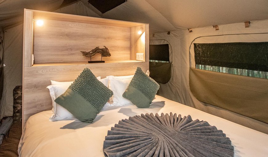 Luxury Tent: Bed