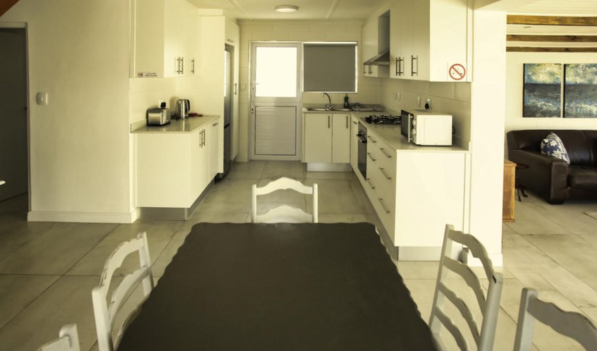 Kitchen and dining area