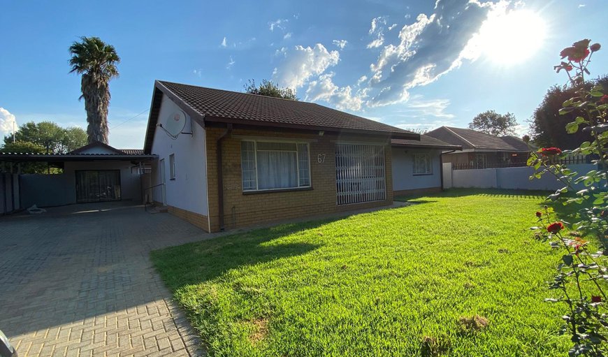 Facade or entrance in Vaal Park, Sasolburg, Free State Province, South Africa