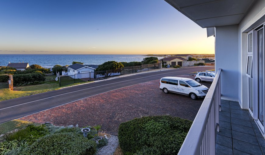 View from upstairs rooms with sea view