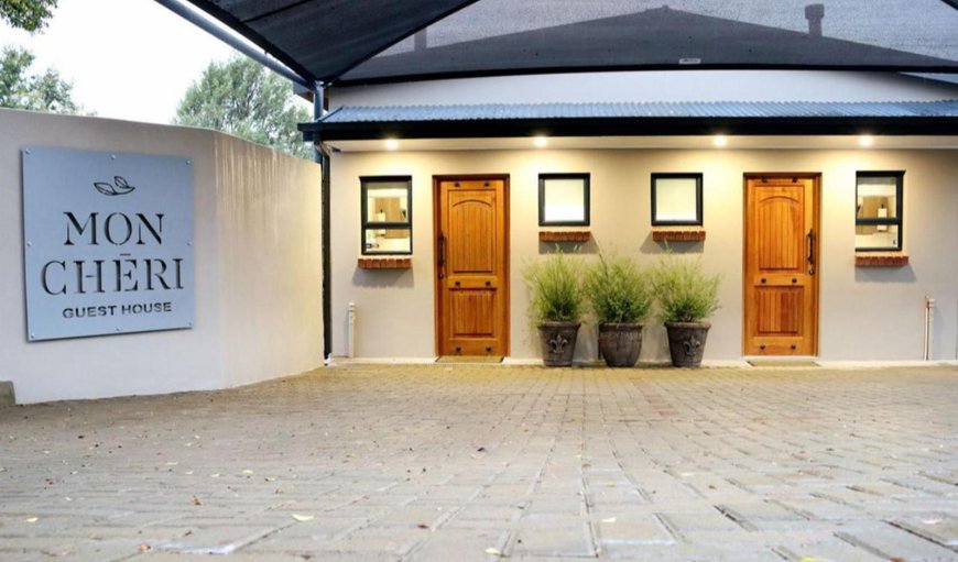 Facade or entrance in Clarens, Free State Province, South Africa