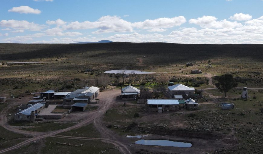 Bird's eye view in Sutherland, Northern Cape, South Africa