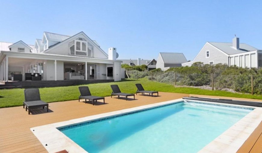 Pool view in Grotto Bay, Western Cape, South Africa