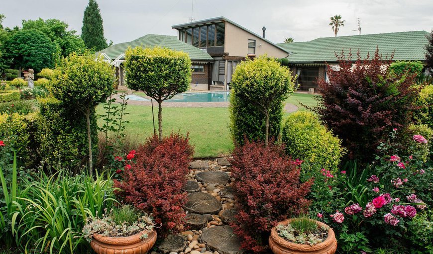 Garden in Potchefstroom, North West Province, South Africa