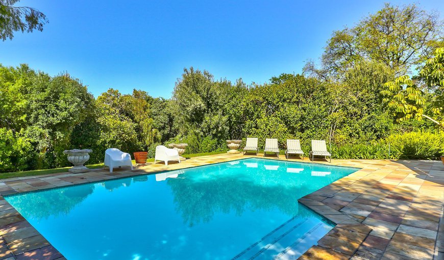 Swimming pool in Constantia, Cape Town, Western Cape, South Africa