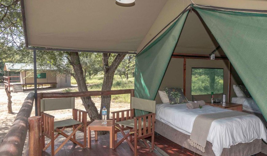Nyala Tented Bush Camp: Balcony/Terrace
