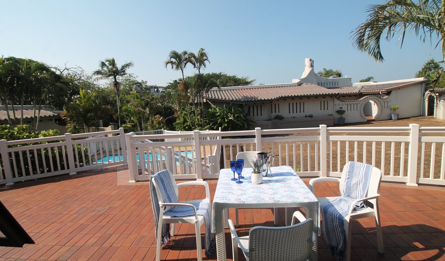 Spacious patio