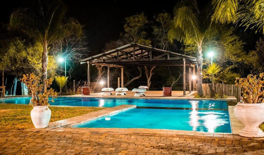 Swimming pool in Dinokeng Game Reserve, Gauteng, South Africa
