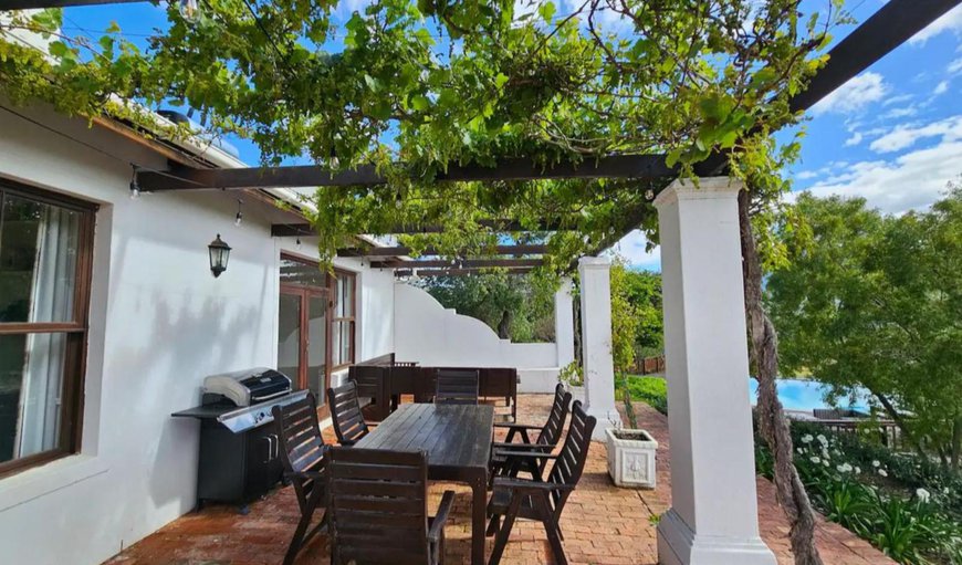Patio in Villiersdorp, Western Cape, South Africa