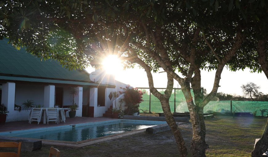 Pool view in Yzerfontein, Western Cape, South Africa