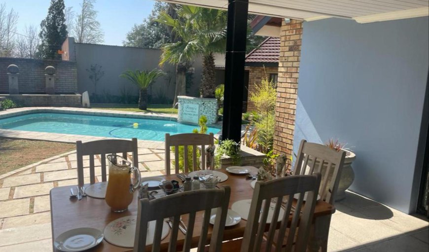 Pool view in Kroonstad, Free State Province, South Africa