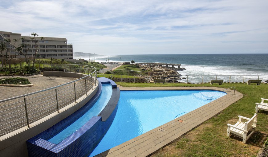 Communal swimming pool in Lawrence Rocks, Margate, KwaZulu-Natal, South Africa