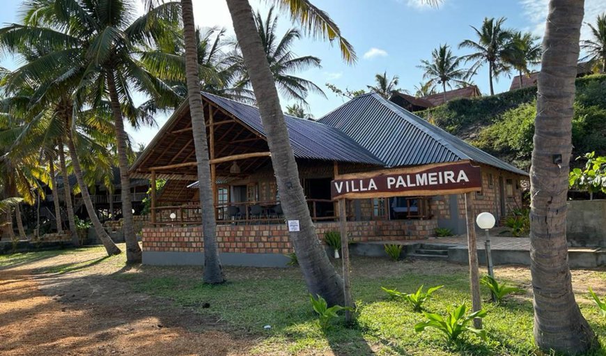 Facade or entrance in Praia da Barra, Inhambane Province, Mozambique