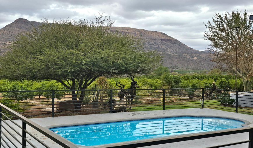 Garden view in Lydenburg, Mpumalanga, South Africa