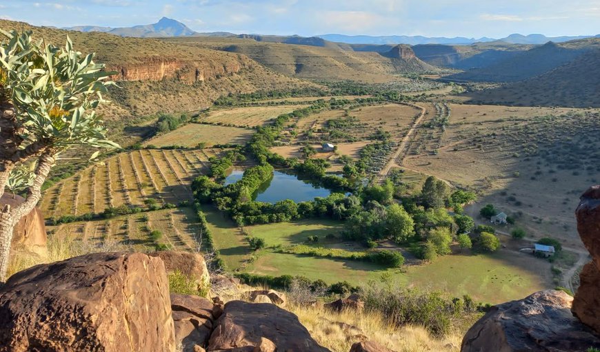 Mountain view in Nieu Bethesda, Eastern Cape, South Africa