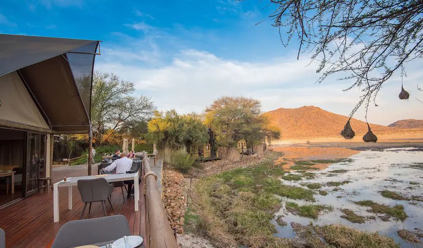 Lodge exterior and view