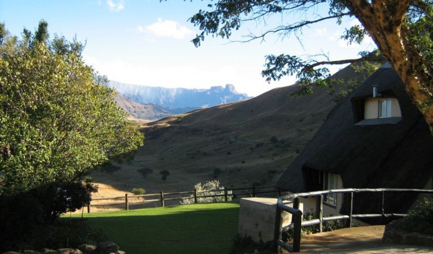 Mountain views from chalet 