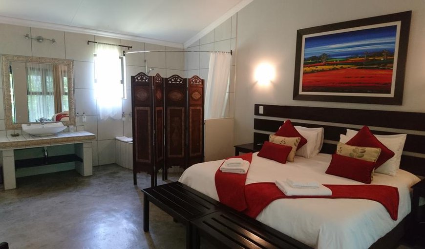 The Love Room - This spacious open plan room offers a king size bed or two single beds with a corner bath. The Love Room - This spacious open plan room offers a king size bed or two single beds with a corner bath.