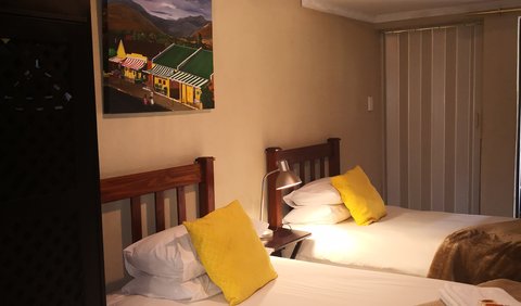 Twin Room - Karoo Room: Twin Bedroom