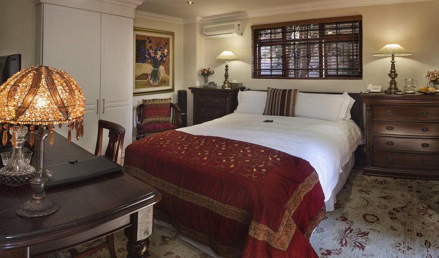 Superior ( 3 Rooms in Room Type): Superior room:
Air conditioned rooms with heating capability, Persian carpets and original South African Artwork, 100% cotton percale linen & triple sheeting, Custom designed plush top mattresses, King size pillows (and/or goose down option).
