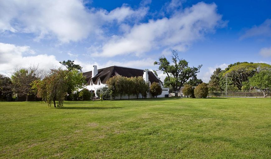 Boasting lovely views of the Outeniqua Mountains, the thatched gabled hotel has 25 designer decorated rooms. Boasting lovely views of the Outeniqua Mountains, the thatched gabled hotel has 25 designer decorated rooms.
