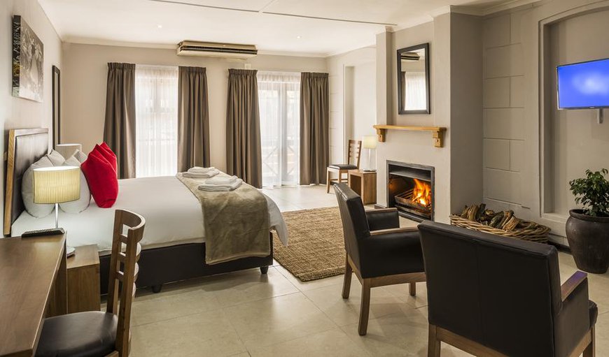 One of the beautiful double rooms at the Clanwilliam Hotel in Clanwilliam, Western Cape, South Africa