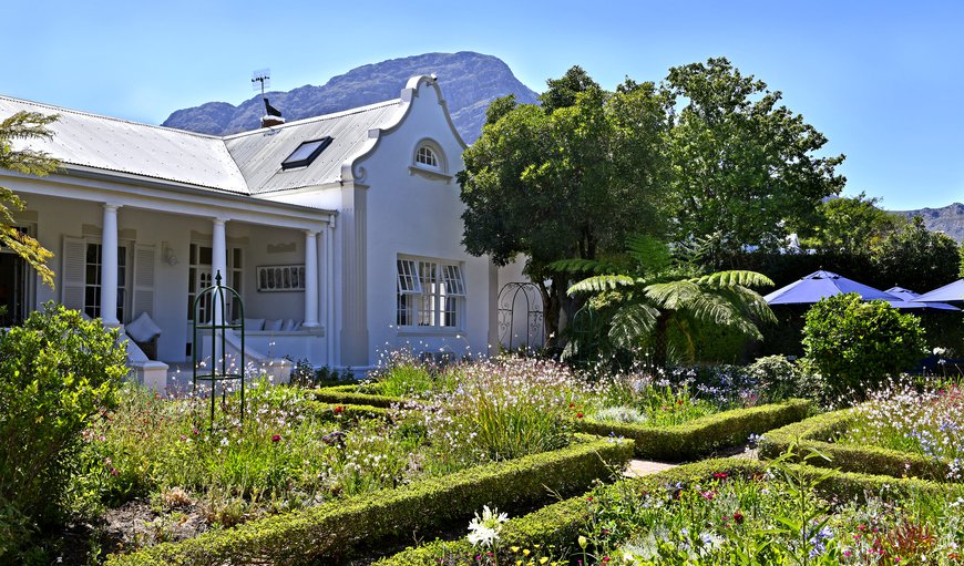 Front Entrance in Franschhoek, Western Cape, South Africa