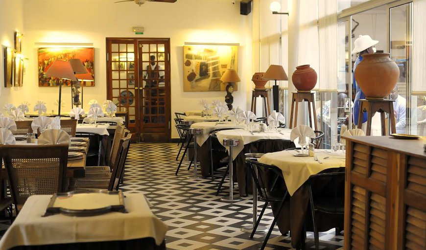 The dining area has plenty of seating and tastefully decorated adding that extra touch to your dining experience The dining area has plenty of seating and tastefully decorated adding that extra touch to your dining experience