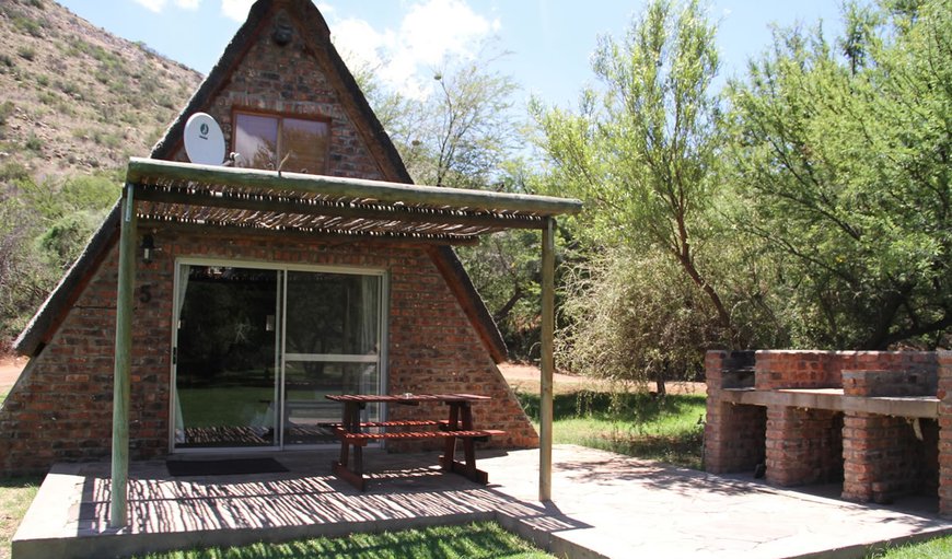 Standard Self Catering Chalet: Standard Self Catering Chalet - The chalet has its own private braai area.