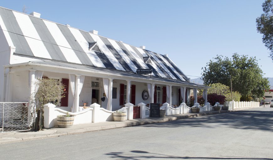 Street view in Calitzdorp, Western Cape, South Africa