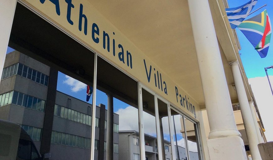 Athenian Villa sign