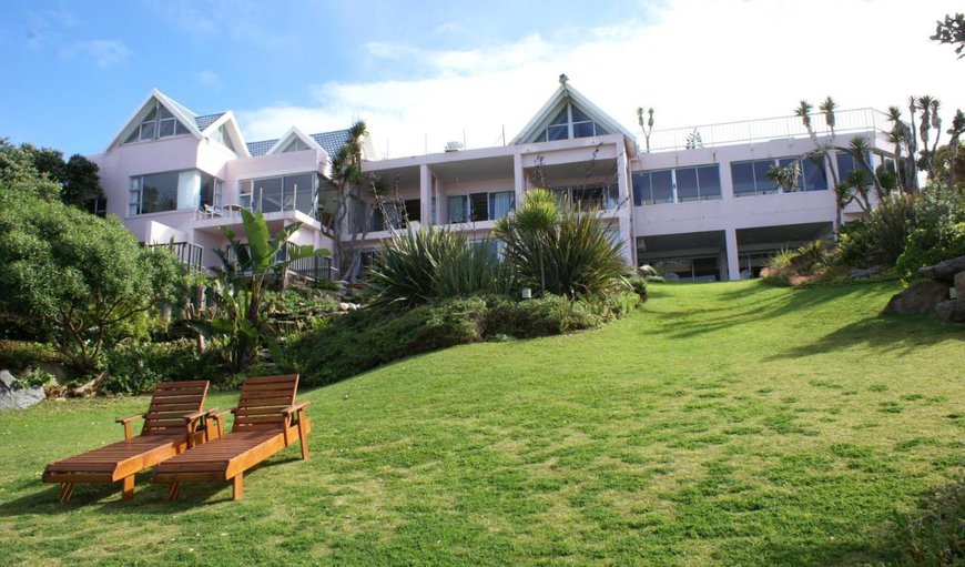 The Pink Lodge on the Beach Exterior