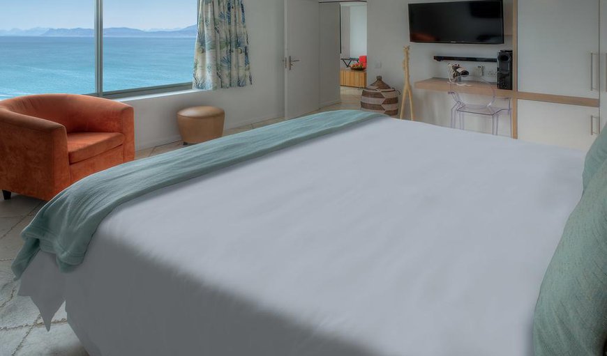 Luxury Sea Facing Family Suite: Luxury Sea Facing Family Suites - This spacious suite is situated on the first floor and offers a king size bed and a separate living room with a sleeper couch.