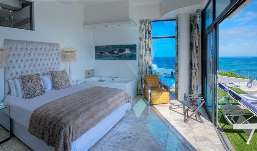Sea Facing Superior Room: Sea Facing Superior Room - This room is situated on the ground floor with direct access to the swimming pool and offers a king size bed with a full HD TV, Nespresso machine and tea facilities and a freestanding bath.