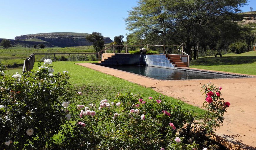 Swimming pool in Fouriesburg, Free State Province, South Africa