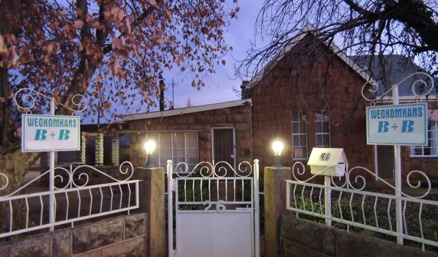 Welcome to Wegkomkans Bed and Breakfast in Fouriesburg, Free State Province, South Africa