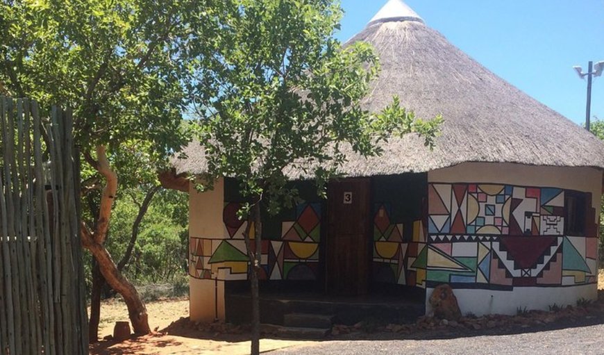 Ndebele Chalet in Hartbeespoort Dam, Hartbeespoort, North West Province, South Africa