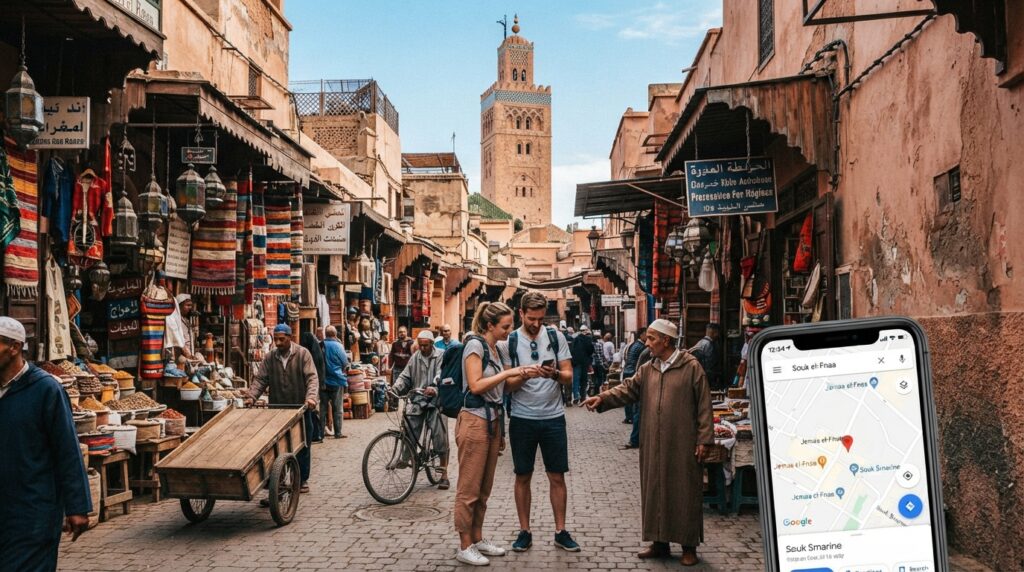Finding Your Way Around the Marrakech Medina: Landmarks and Tips